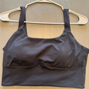 Altar'd State open back Charcoal Sports Bra